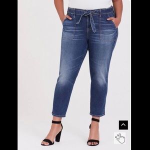 🆕💙Torrid- Straight Vintage Stretch Mid-Rise Utility Pocket Jean